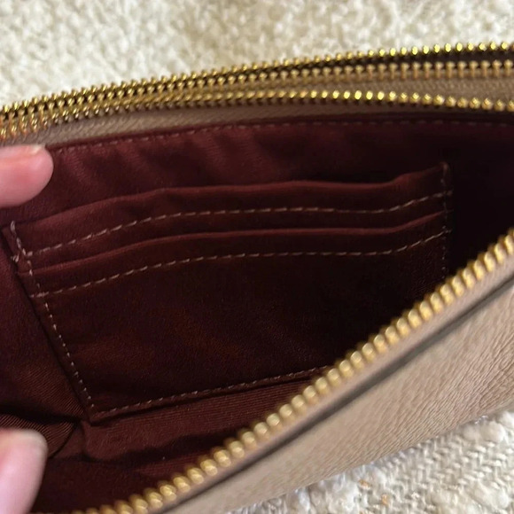 NEW Coach Double zip wallet wristlet - Picture 4 of 4